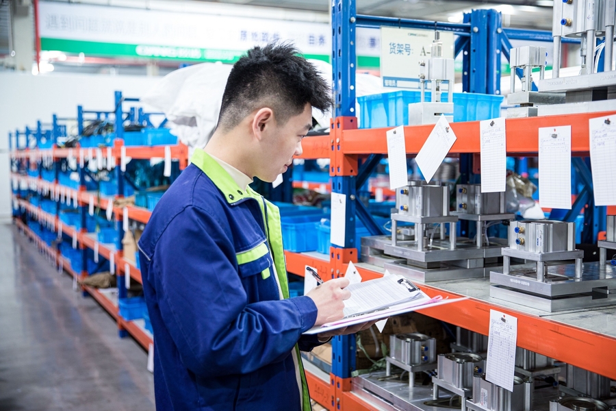 Zhejiang Allwell Intelligent Technology Co.,Ltd ligne de production en usine