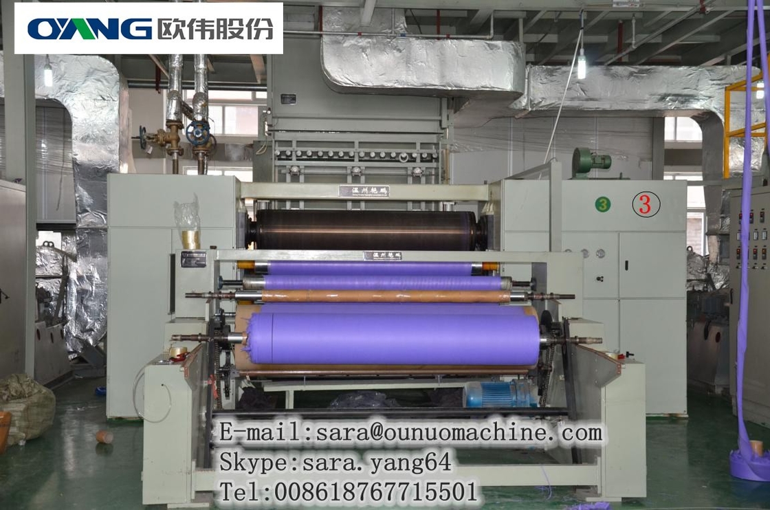 Textile tissé de rendement élevé non faisant la machine avec le système de contrôle de PLC de SIEMENS