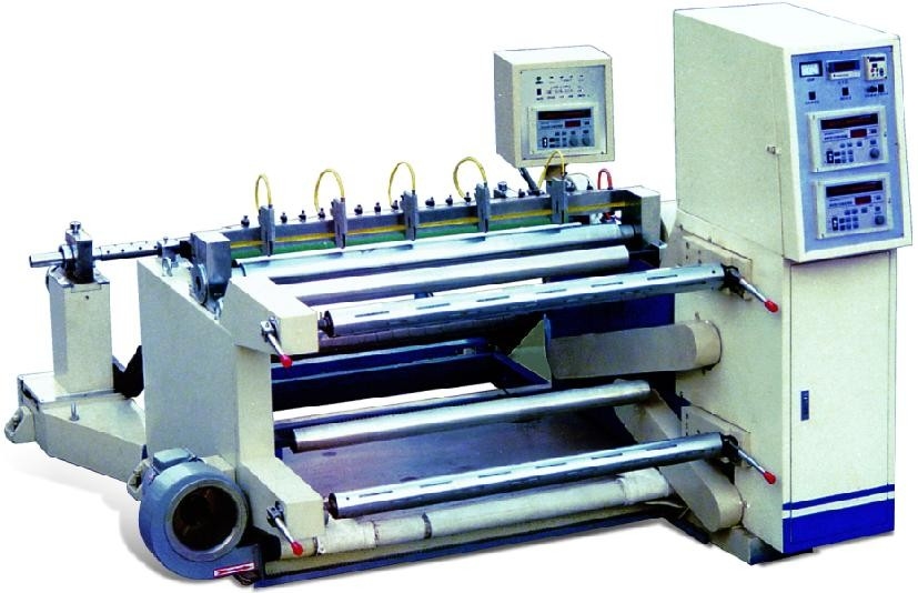 haute précision automatique fendant et machine de rebobinage pour le petit pain de plastique/papier