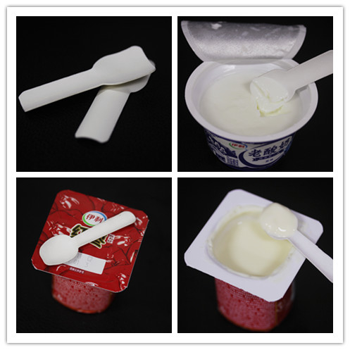 170 morceaux de Min Disposable Cutlery Making Machine de cuillère de papier de yaourt faisant la machine