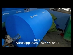 For Walmart Bag Automatic Two Color Roll To Roll Non Woven Fabric Screen Printing Machine