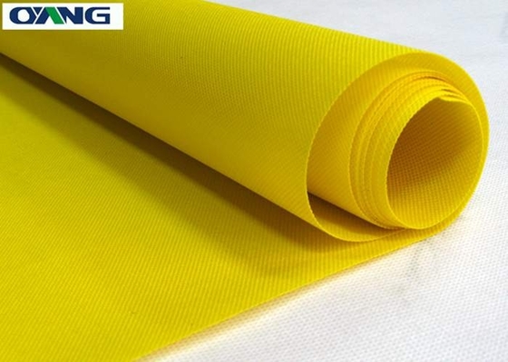 Textile tissé fort de la force pp non/de Spunbond textile tissé non en jaune