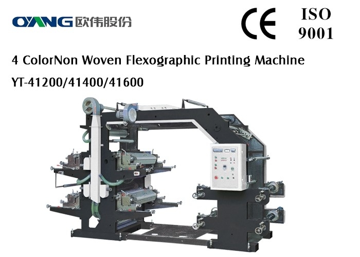 L'approbation quatre de la CE colorent la machine d'impression flexographique de Flexo de machine d'impression